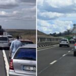trafic paralizat pe a2 dupa ce un tir incarcat cu granule de plastic a fost cuprins de flacari 68d6b88ee51c3