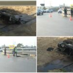 tragedie pe centura capitalei doi oameni au murit dupa ce masina lor a cazut de pe un pod si a fost cuprinsa de flacari 68bd252b44c23