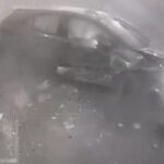 un sofer baut s a lovit de un refugiu de tramvai dupa care s a proptit cu masina intr o casa de pariuri video 68cfc6022b1de