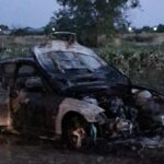 urmarire ca in filme cu politia un tanar fara permis a fost arestat dupa ce masina i a luat foc 68c04828725f9