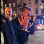 video macron l a sunat pe trump din mijlocul new york ului ca sa elibereze traficul ghici ce totul este blocat din cauza ta 68d2aaf104ff1