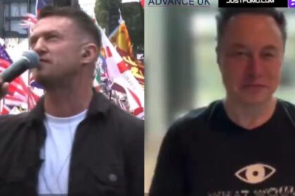 video mesaj soc de la elon musk la protestele din londra ori ripostati ori muriti 68c5bee355698