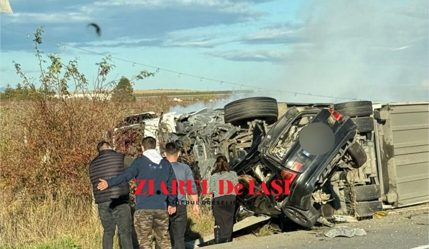 accident grav la iasi un tir si un autoturism s au ciocnit doua persoane sunt in stare grava update 6900cd3552443 1