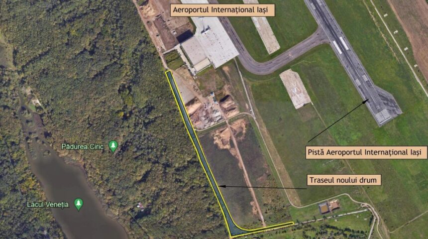 aeroportul s a modernizat drumurile de legatura au ramas la fel conexiunea propusa dinspre tatarasi spre aerogara bate pasul pe loc de ani buni unde s a blocat 68f8265a745a6