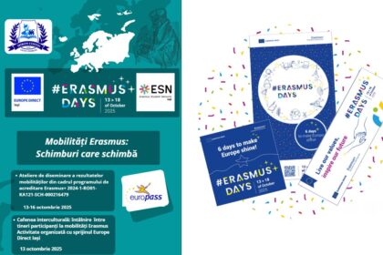 erasmus days 2025 la liceul teoretic miron costin iasi o saptamana dedicata experientelor europene si schimburilor care inspira 68f1f147bdbd1