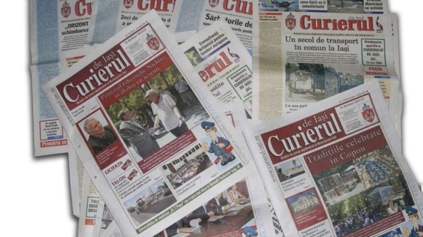 gazeta primariei iasi fara site va continua sa apara intr un tiraj record pentru inca doi ani ziarul gratuit va costa 11 milioane de lei 68ddc8696ddd2