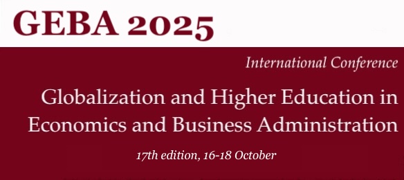 geba 2025 conferinta internationala despre educatia economica in era inteligentei artificiale la uaic iasi 68eeebd295f4b