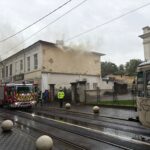 incendiu la un apartament de pe strada cuza voda circulatia tramvaielor este blocata 68e4ec8750fa7