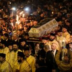 moastele sfantului grigorie palama aduse spre inchinare din tesalonic grecia 68de9669a7be9