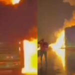 tragedie rutiera in sudul indiei 20 de oameni au murit dupa ce un autocar a luat foc in urma unui accident 68fbbf0dc9a6e