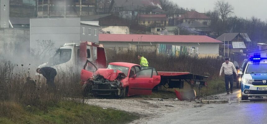 accident grav cu trei victime langa iasi impact frontal o masina a luat foc foto 692c050da0757