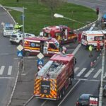 accident in centrul capitalei cu o ambulanta care transporta militari trafic ingreunat politia militara a ajuns la fata locului 69270900bfff8