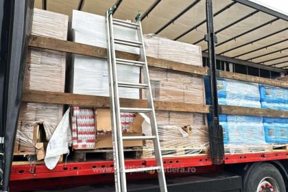 captura de proportii la calafat 15 milioane de tigarete de contrabanda descoperite intr un ansamblu rutier video 692c17ae304b1