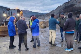 dezastru in buzau un drum judetean a fost grav avariat de ploile din ultimele zile 692bf1253ab05