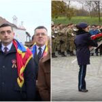 george simion aplaudat de oameni la alba iulia momentul depunerii coroanei din partea lui nicusor dan huiduit video 692c46b4ea926