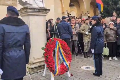 huiduieli duminica la alba iulia o parte a publicului a huiduit cand a fost depusa coroana din partea presedintelui nicusor dan video 692c7685bb5ec
