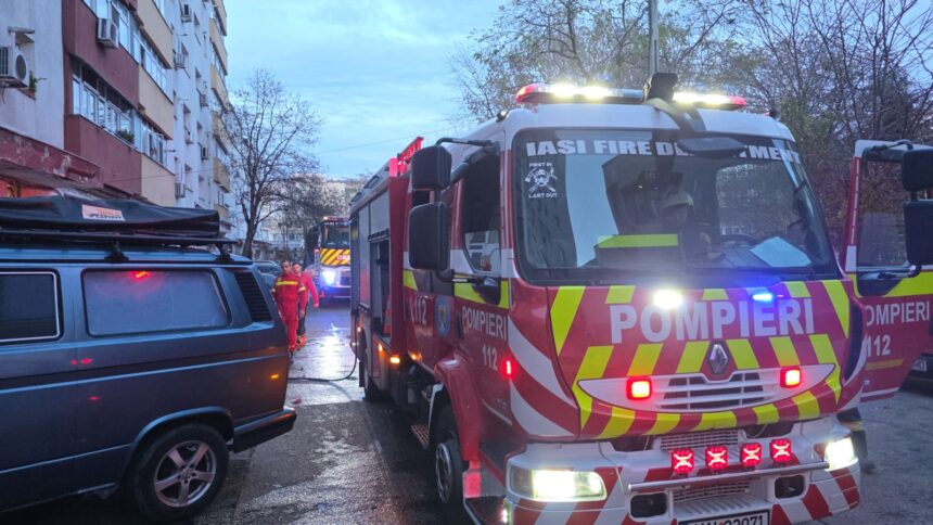 incendiu intr un apartament din centrul municipiului iasi 17 persoane evacuate 692711e5706c1