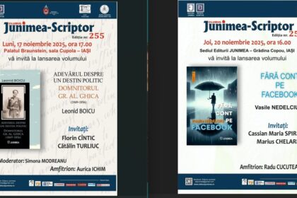 lansarea unui nou volum de istorie azi la junimea scriptor o alta lansare va avea loc joi in copou 691afd919d104