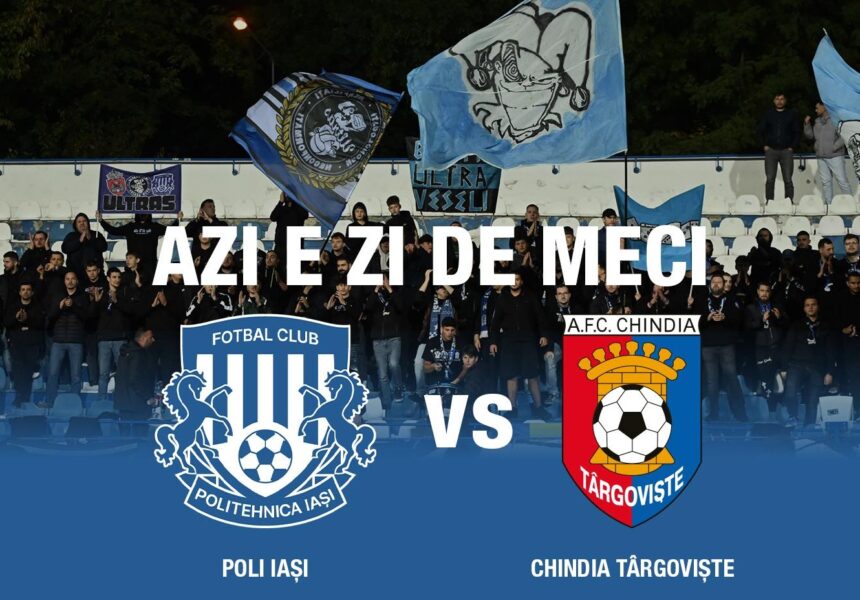 live text politehnica iasi chindia targoviste in etapa a xiv a a ligii secunde 6925c56017153