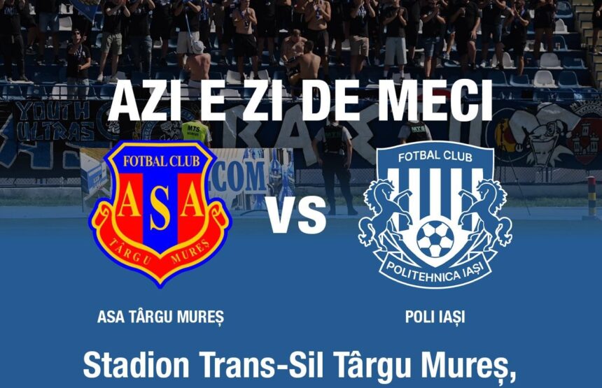 live text politehnica iasi meci important la targu mures o victorie cu asa ar aduce echipa la doua puncte de promovare 691221f0103f5