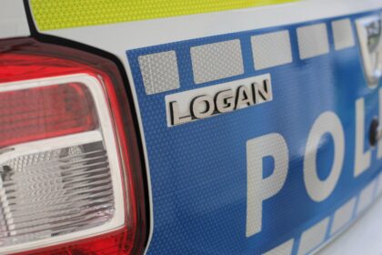 masina de politie vandalizata in mehedinti dupa un apel fals la 112 un barbat a fost retinut 69244198ec3b7