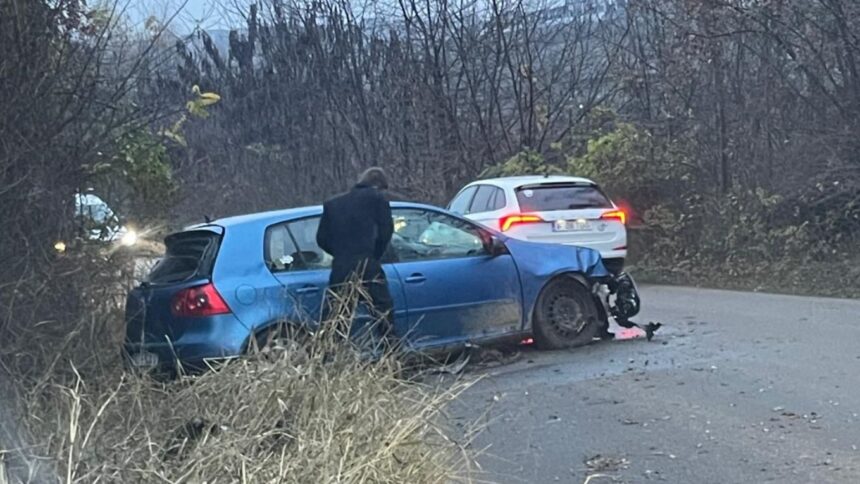 momente de panica pentru un sofer in hlincea a pierdut controlul volanului si s a rasturnat dupa ce i a explodat un cauciuc 6927f0ea65d0d