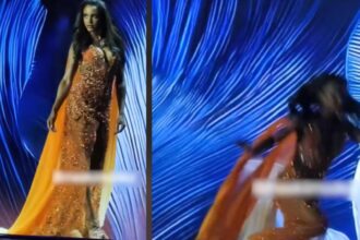 momentul in care miss jamaica se prabuseste pe scena miss universe video 6920b47ea78eb