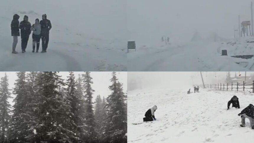 ninge abundent la ranca zapada de cativa centimetri drumarii intervin cu utilaje video 692ae5d3a8a1c