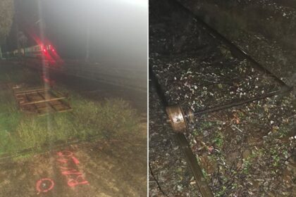 posibil sabotaj pe calea ferata din romania un tren de calatori a lovit din plin o osie care ar fi fost pusa intentionat 692c650768e77