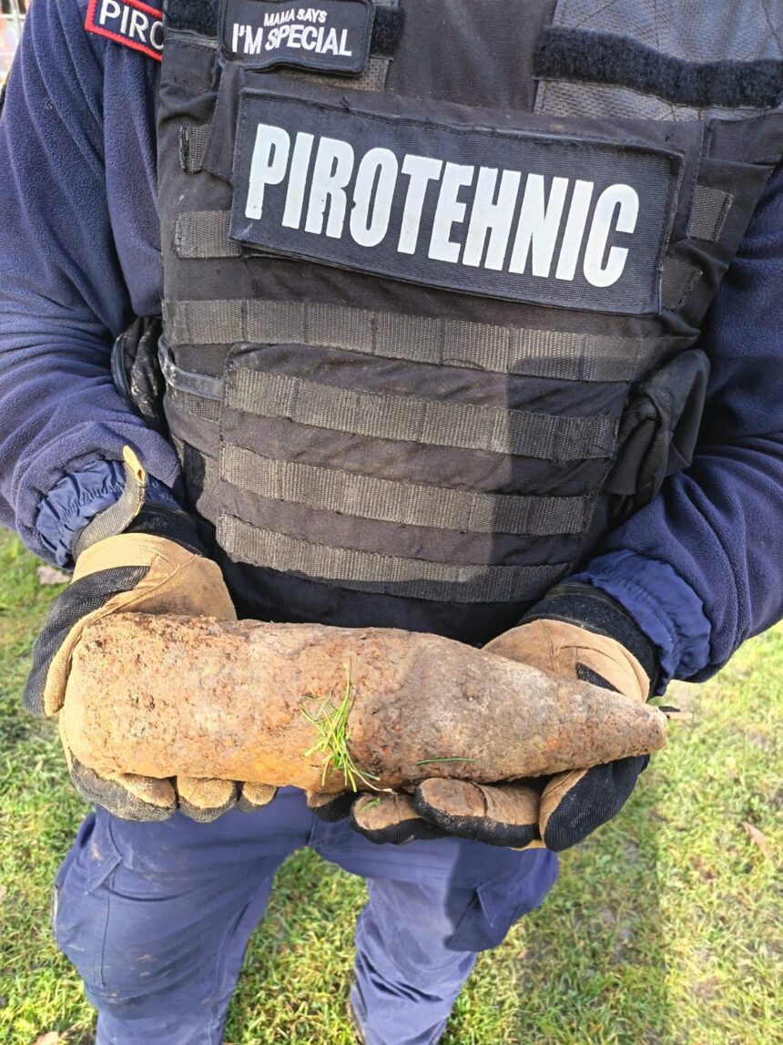 proiectil din timpul razboiului mondial descoperit in campusul studentesc din iasi 691ae702d73b2