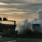 trafic restrictionat pe autostrada soarelului dupa ce un tir a luat foc la fetesti foto video 69280152514b6