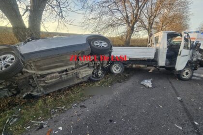 un pompier isu iasi aflat in timpul liber a oferit primul ajutor la un grav accident rutier 690624c589264