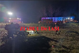 un sofer incepator s a rasturnat cu masina intr o curba la miclauseni avea cauciucuri opinci foto 691eaf972df13