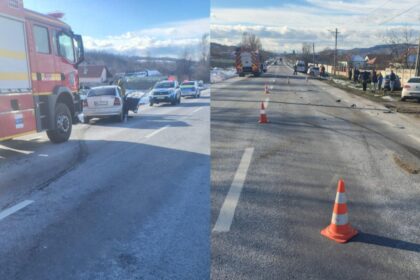 accident in judetul mehedinti doua persoane au fost ranite dupa ce doua masini s au ciocnit violent 69556f1c69b0d