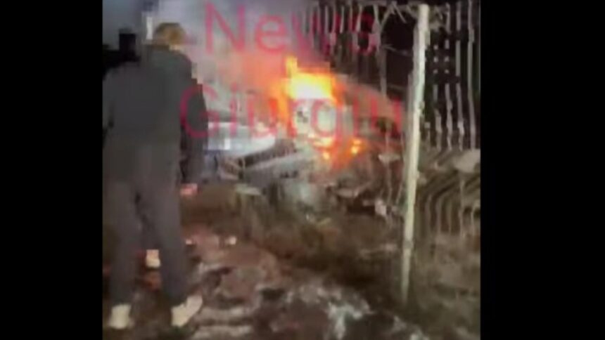 accident rutier in ilfov masina in flacari dupa ce a intrat in stalp cinci victime dupa ce soferul de 19 ani a pierdut controlul volanului 694facc91768f