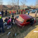 accidente pe banda rulanta azi la iasi un sofer incepator a intrat cu masina intr un podet 69414757afef7