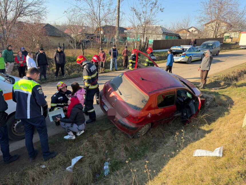 accidente pe banda rulanta azi la iasi un sofer incepator a intrat cu masina intr un podet 69414757afef7