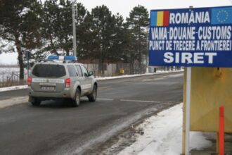 aglomeratie majora la ptf siret zeci de camioane asteapta sa iasa din tara 6949060682914