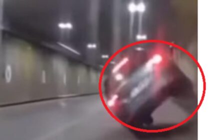 ancheta a politiei dupa accidentul spectaculos de la pasajul unirii un tanar de 24 de ani a ajuns la spital 695253477b4d6