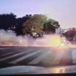 bicicleta electrica a unui curier a luat foc din mers barbatul s a ales cu arsuri pe aproape 90 din suprafata corpului video 694e36e9633aa