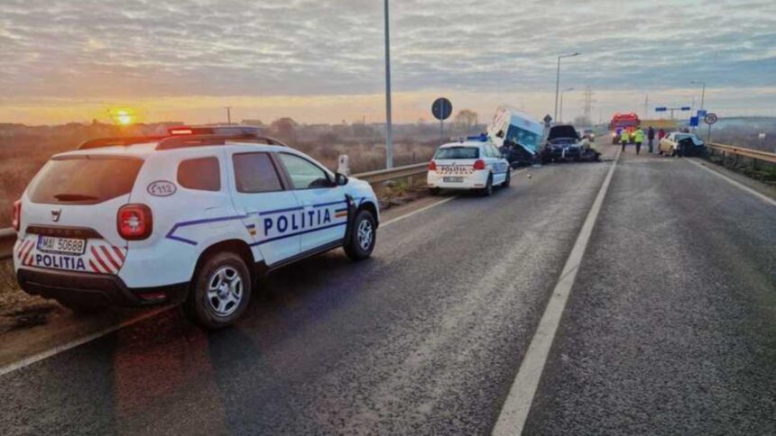 carambol cu trei masini pe centura timisoarei patru persoane au fost ranite 69464f86aed65