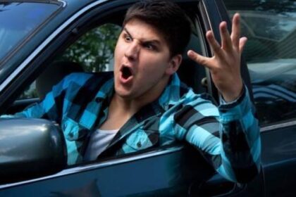 cel mai mare bizon din traficul iesean a blocat strada cu masina si facea semne obscene la cei ce l claxonau s a ajuns la proces l au amendat si judecatorii 692e41f4f1cf4