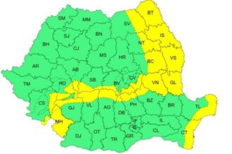 cod galben de vant in cea mai mare parte a moldovei in vestul olteniei si pe litoral 694f9e834a911