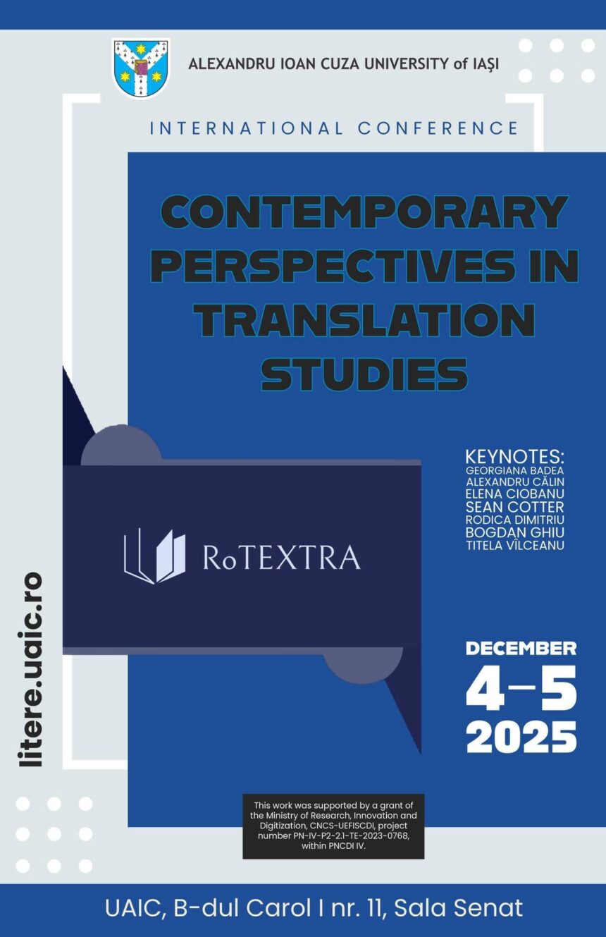 conferinta internationala la uaic iasi specialisti din tara si strainatate dezbat traducerea 692e4c8805021