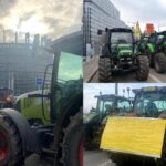 fermierii francezi protesteaza in fata parlamentului european de la strasbourg zeci de utiaje blocheaza accesul in institutie 694299cf41cfd