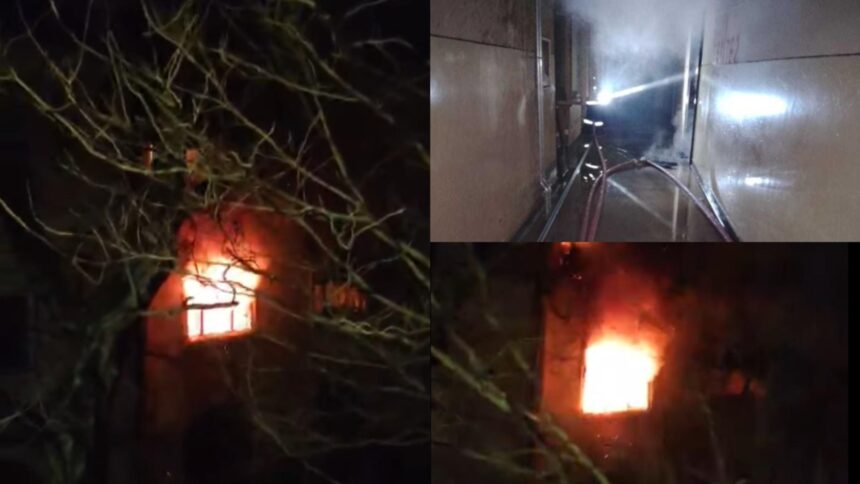 incendiu de proportii intr o primarie din judetul caras severin 10 persoane au fost evacuate video 694af49c9b654