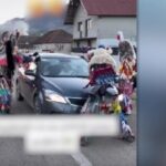 masina zgaltaita de colindatorii nemultumiti de banii primiti 694fc0a163fe0