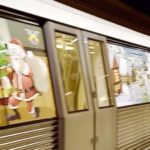 metrorex aduce craciunul in subteran tren decorat festiv pe magistralele m1 si m3 694270f55003b