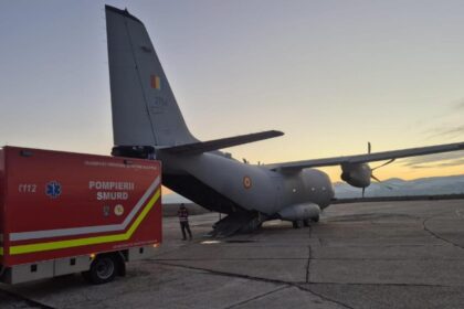 misiune umanitara de urgenta doi pacienti cu arsuri grave transferati la bruxelles cu o aeronava a fortelor aeriene romane 69503e1e89fac