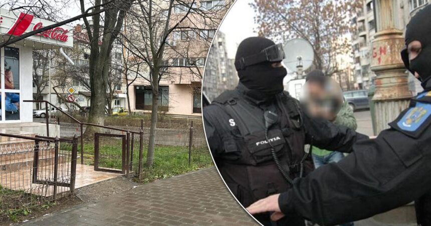 nu este o imagine dintr un film de actiune ci realitatea din iasi a ingenunchiat in fata politistilor si a ridicat mainile dupa ce a vrut sa si taie rivalul intr un magazin din cug 694b33d2a571a